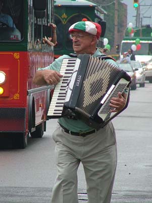 Scene from the West Virginia Italian Heritage Festival